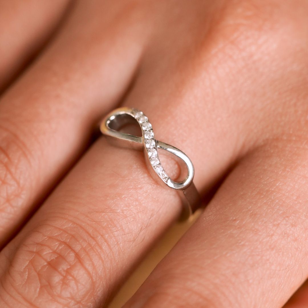 Journey of Love Stackable Ring Set in Silver by Talisa